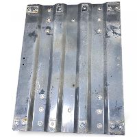 1977829 Fifth wheel mounting plate 750x980 H=26mm DAF