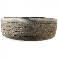 275/70R22.5 Tyre with rim;  1pcs