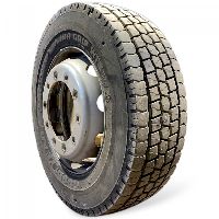 275/70R22.5 Tyre with rim;  1pcs