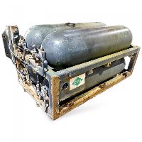 9574701942 Set of mounting brackets with gas bottles, left side Mercedes