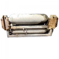 9574701942 Set of mounting brackets with gas bottles,Right side Mercedes