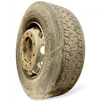 315/70R22.5 Tyre with Rim; 1pcs