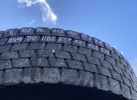 315/70R22.5 Tyre with Rim; 1pcs