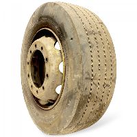 275/70R22.5 Tyre with rim;  1pcs