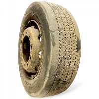 275/70R22.5 Tyre with rim;  1pcs