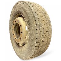 315/70R22.5 Tyre with Rim; 1pcs