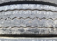 275/70R22.5 Tyre with rim;  1pcs