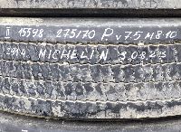 275/70R22.5 Tyre with rim;  1pcs