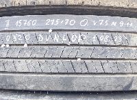 275/70R22.5 Tyre with rim;  1pcs