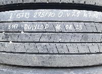 275/70R22.5 Tyre with rim;  1pcs