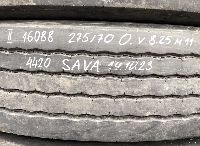 275/70R22.5 Tyre with rim;  1pcs