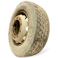 275/70R22.5 Tyre with rim;  1pcs