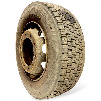 275/70R22.5 Tyre with rim;  1pcs