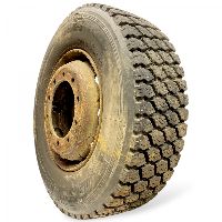 315/70R22.5 Tyre with Rim; 1pcs