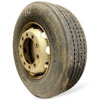 315/70R22.5 Tyre with Rim; 1pcs