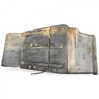 81612100521 + 81612300182 Mudguard, Front axle, Rear Left MAN TGM