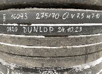 275/70R22.5 Tyre with rim;  1pcs