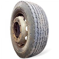 275/70R22.5 Tyre with rim;  1pcs