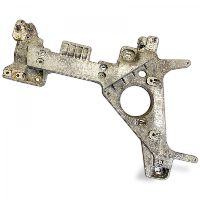 9608858840 Step Plate Bracket w/o Plate, Left MERCEDES Antos