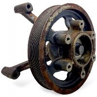 1424302 + 1424300 Cooling fan pulley with bracket DC16 SCANIA 4-series