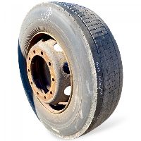 275/70R22.5 Tyre with rim;  1pcs