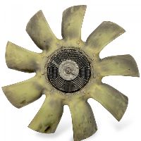 1403247 + 1403248 Cooling fan assembly with visco D=600mm DAF LF