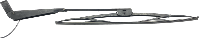 77700894 Windscreen Wiper Arm, Right ISUZU BISON Bus