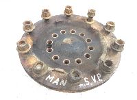 81443010177 Wheel Hub Flange, Front/Tag Axle L=R MAN TGS, TGX, TGA