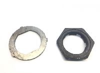 Lock nut and safety washer set (Tag axle and front axle)