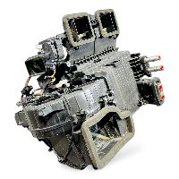 2662616 Cabin Heating-Cooling Radiators Set with Casing SCANIA L,P,G,R,S